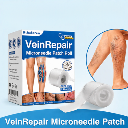 Microneedle Vein Repair Patch for Fast Spider Vein Relief