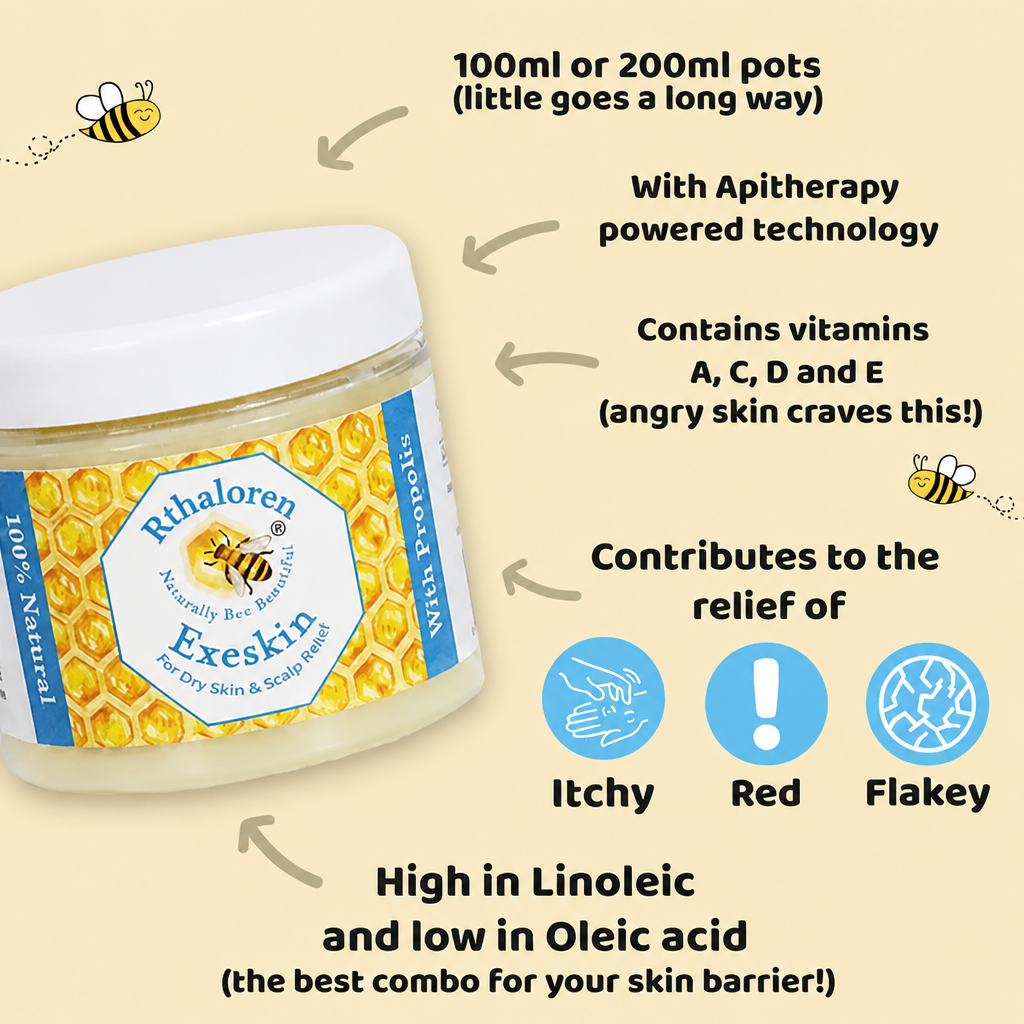 Maryrune Bee 100% Natural skin Balm - Dry Skin & Scal