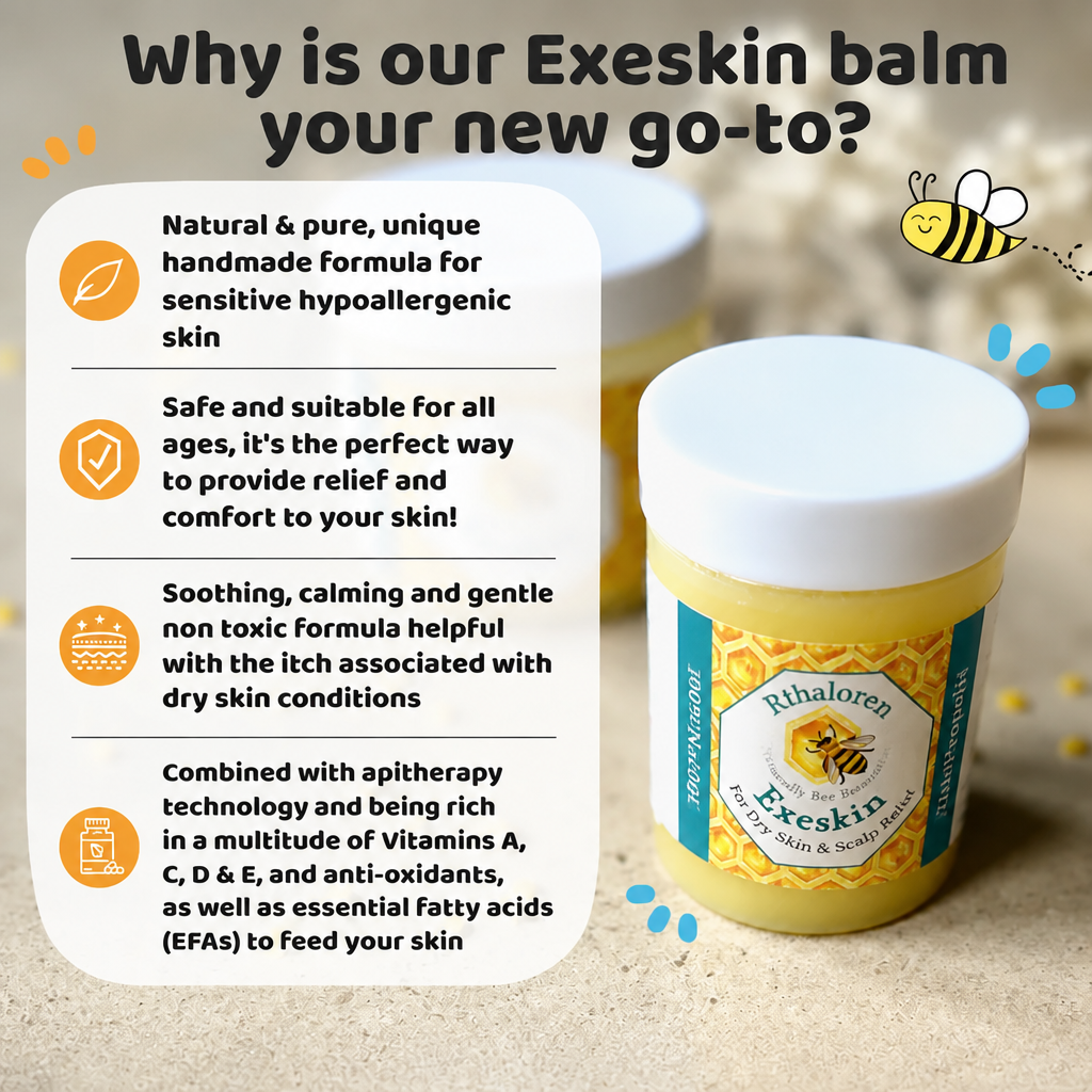 Maryrune Bee 100% Natural skin Balm - Dry Skin & Scal